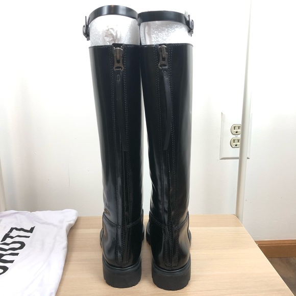 NWT Schutz Cianna Leather Boot Size: 8 - Picture 4 of 16